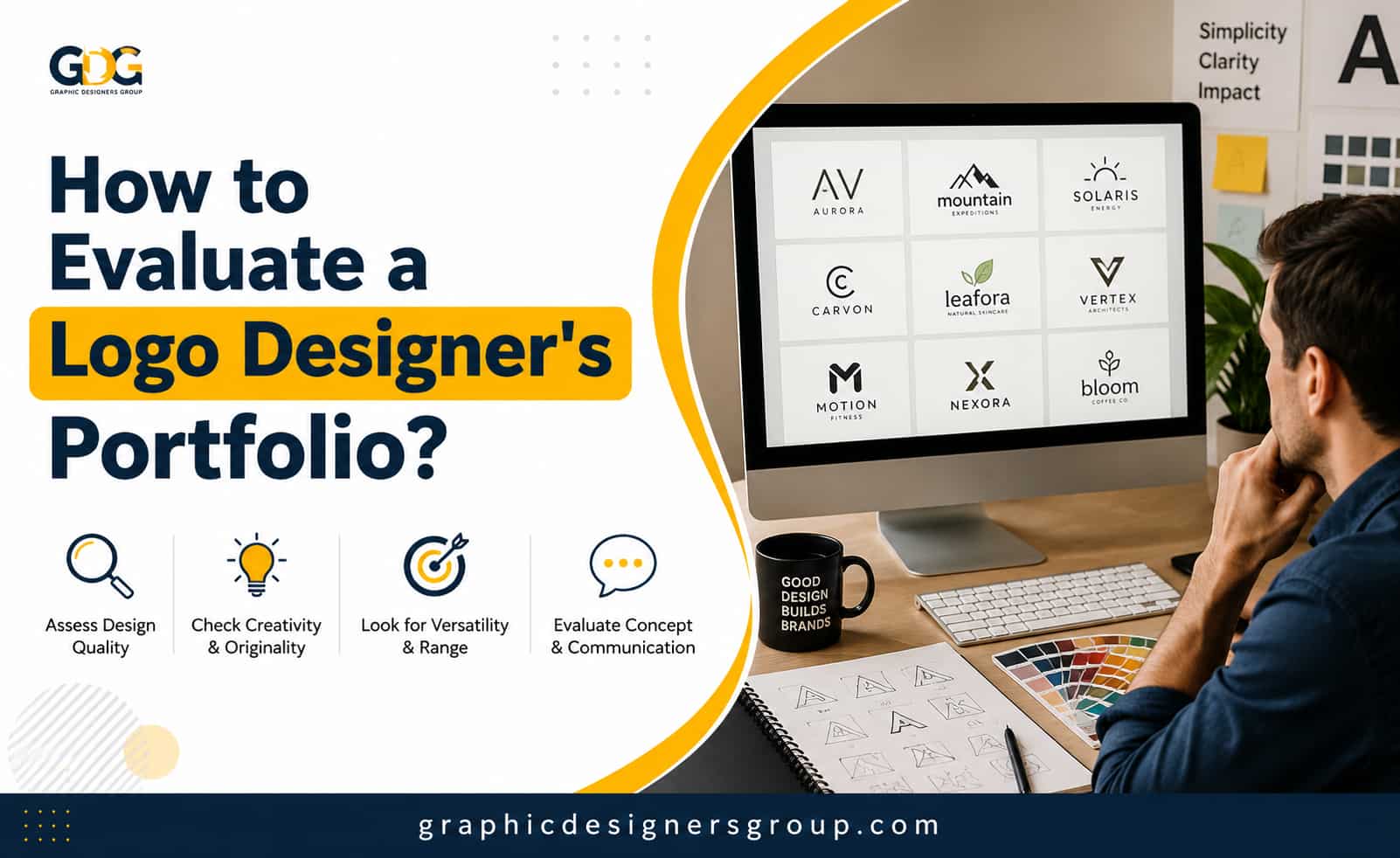 How to Evaluate a Logo Designer’s Portfolio?