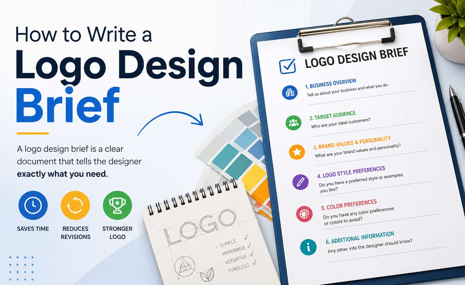 How to Write a Logo Design Brief?