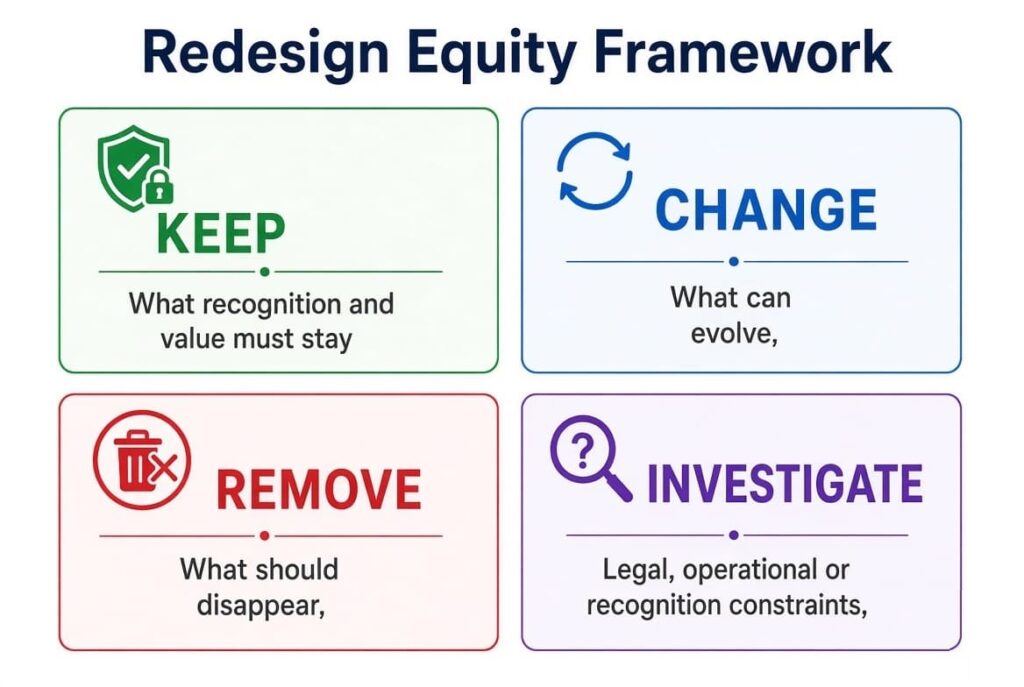 Redesign Equity Framework